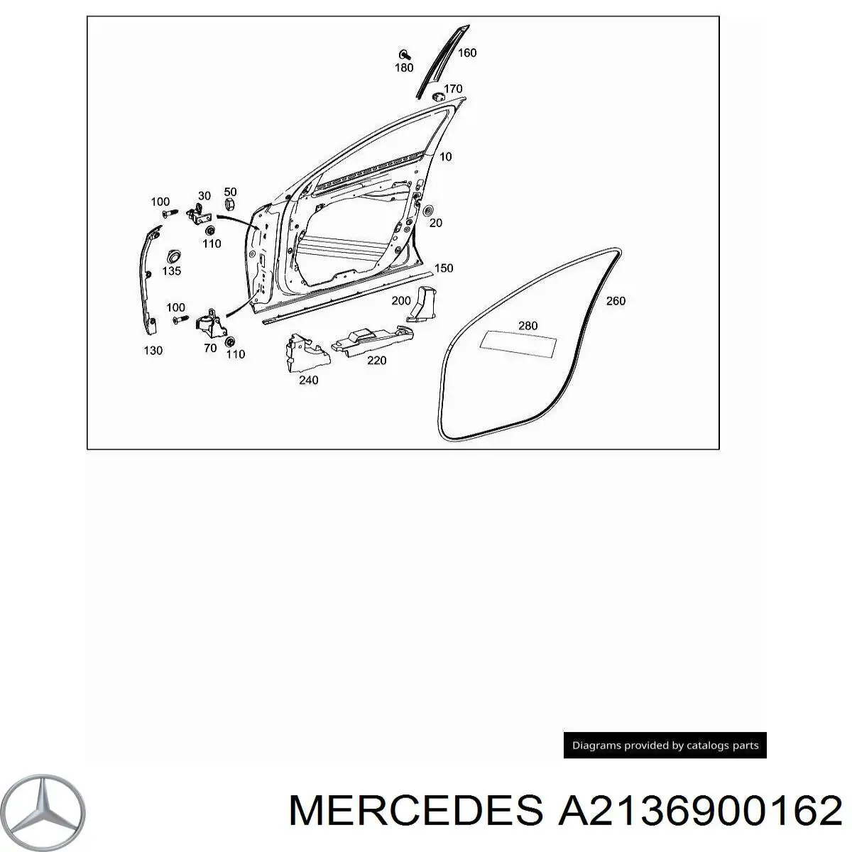  Mercedes A2136900162 preço, a partir de 51,62 USD