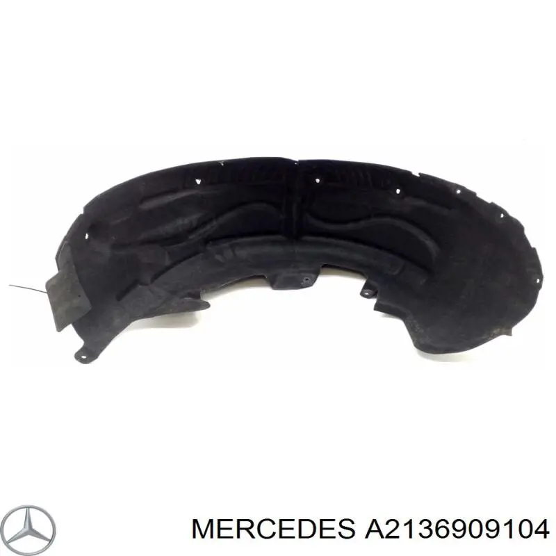 Compre A2136909104 Mercedes Guarda-barras do pára-lama traseiro esquerdo