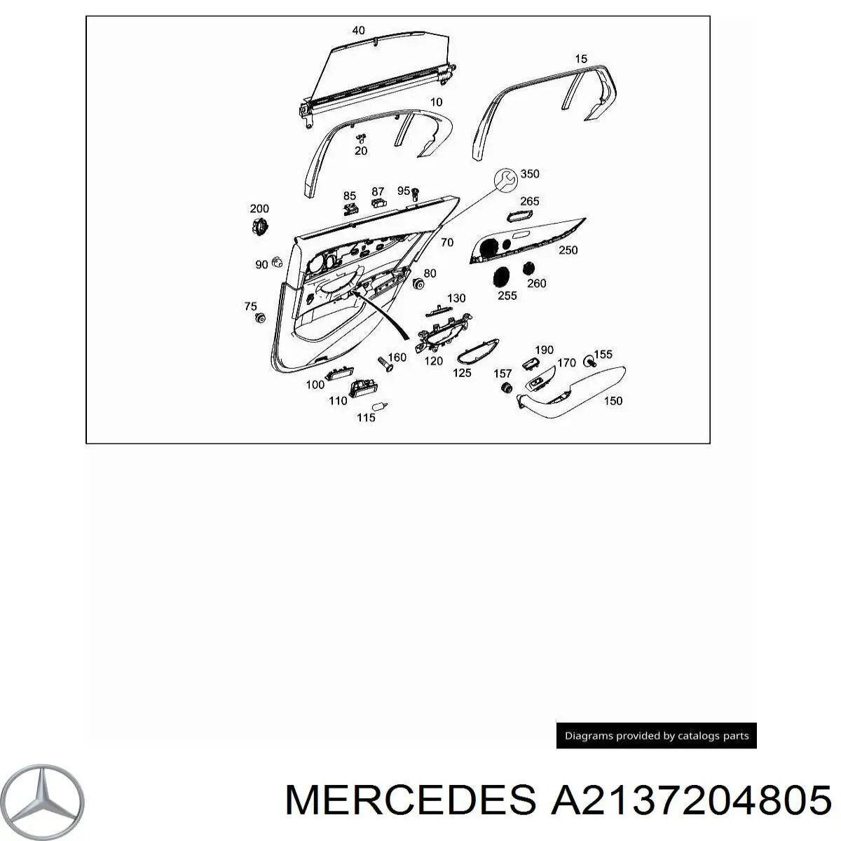  Mercedes A2137204805 preço, a partir de 272,14 USD