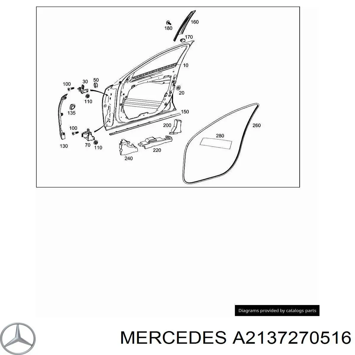 A2137270516 Mercedes 