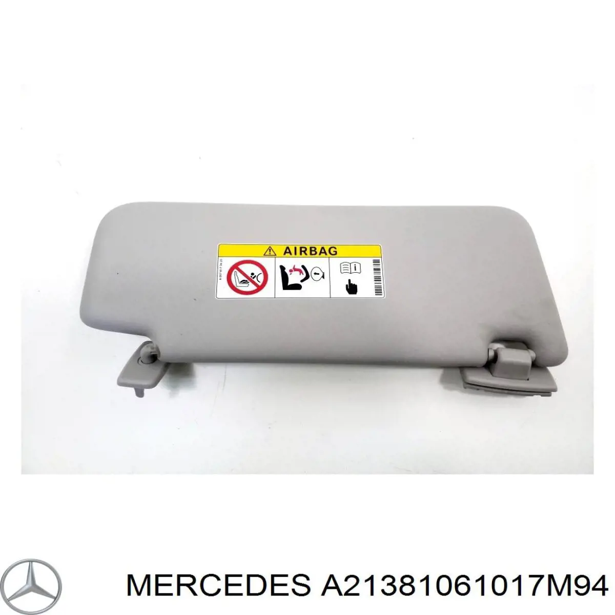Pala contra o sol Mercedes A21381061017M94 preço, a partir de 153,45 USD
