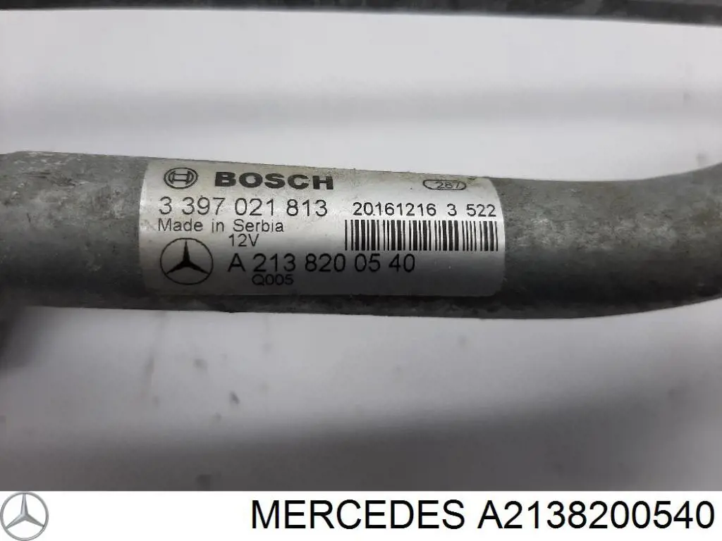 A2138200540 Mercedes Trapézio de limpador pára-brisas