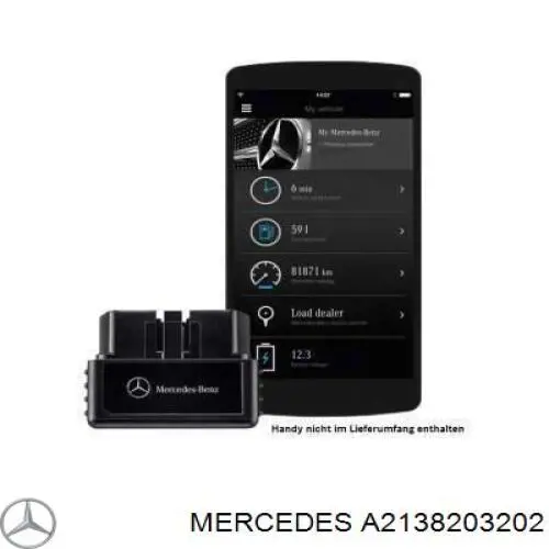 A2138203202 Mercedes Unidade de controlo Bluetooth