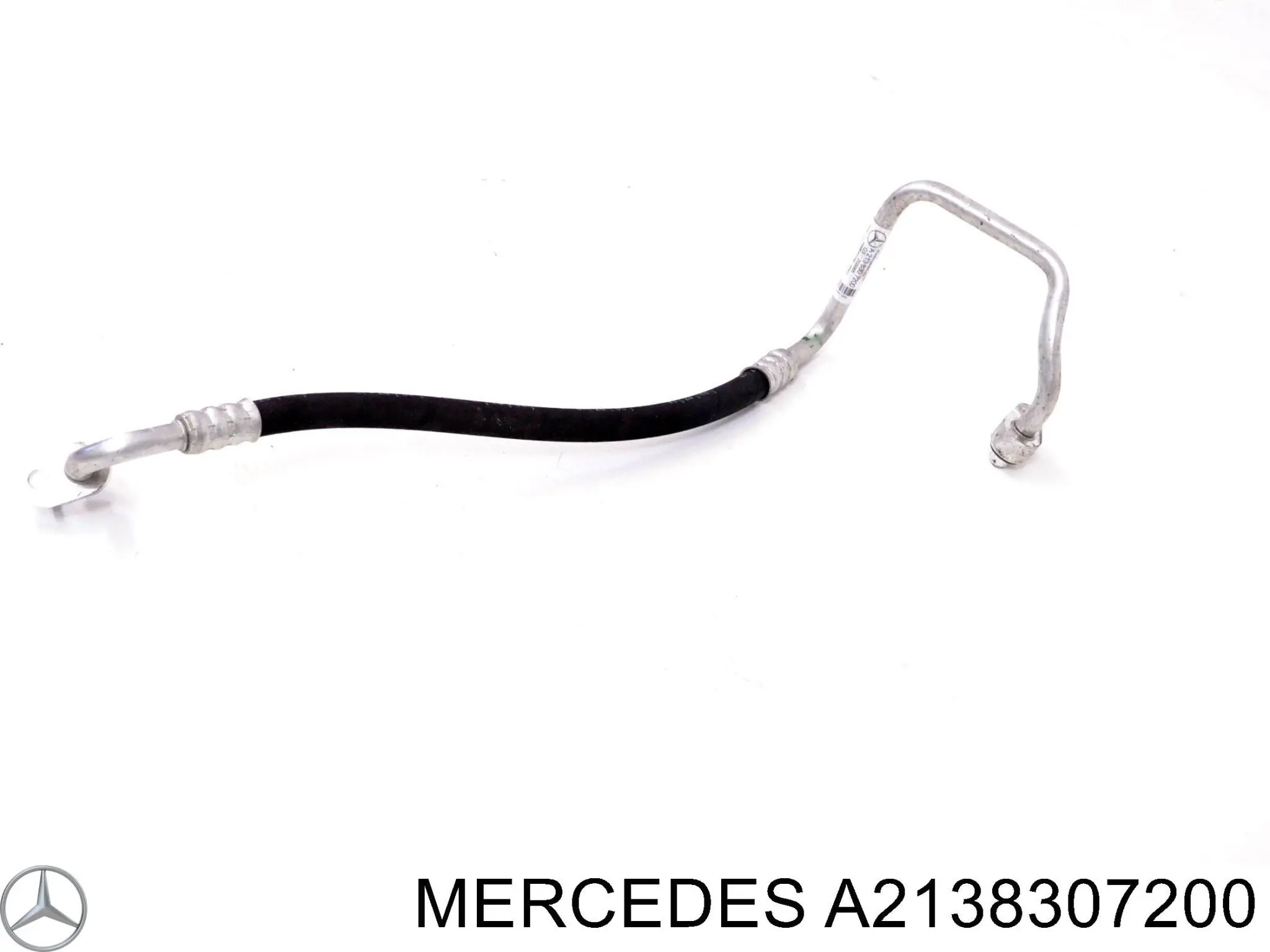 A2138307200 Mercedes Mangueira de aparelho de ar condicionado, desde o compressor até o radiador
