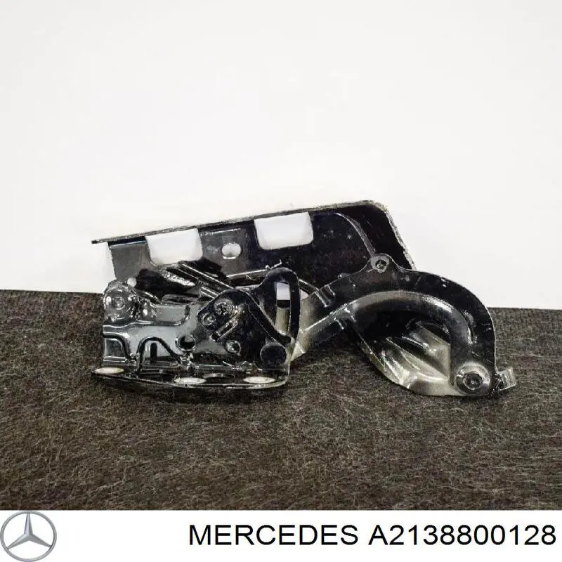 A2138800128 Mercedes Gozno da capota esquerdo