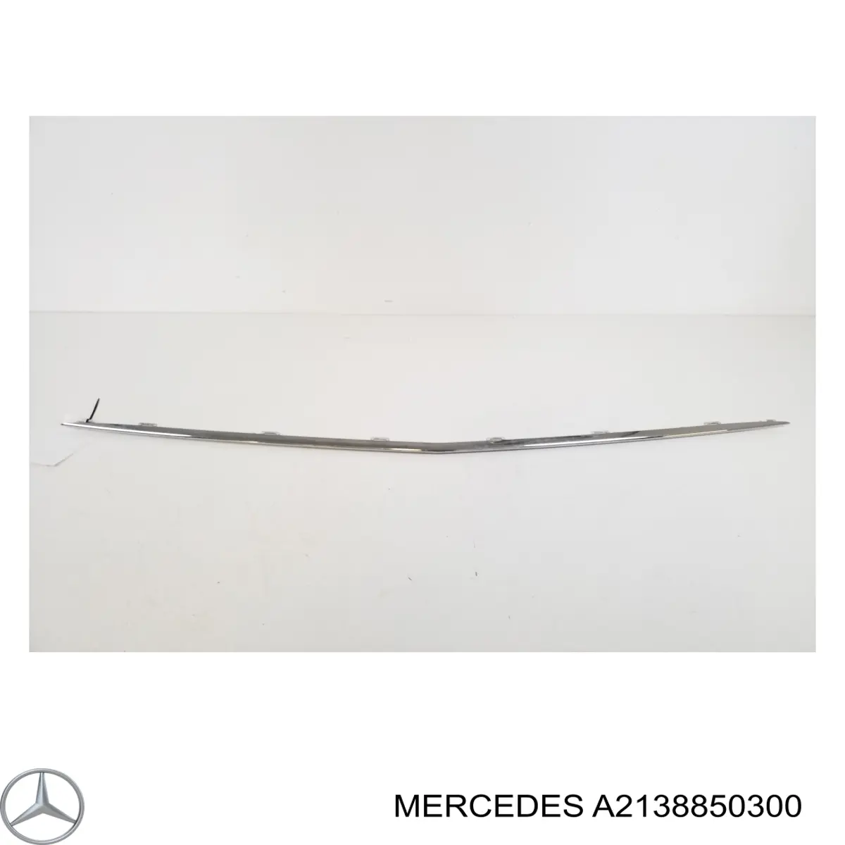 A2138850300 Mercedes Moldura central do pára-choque dianteiro