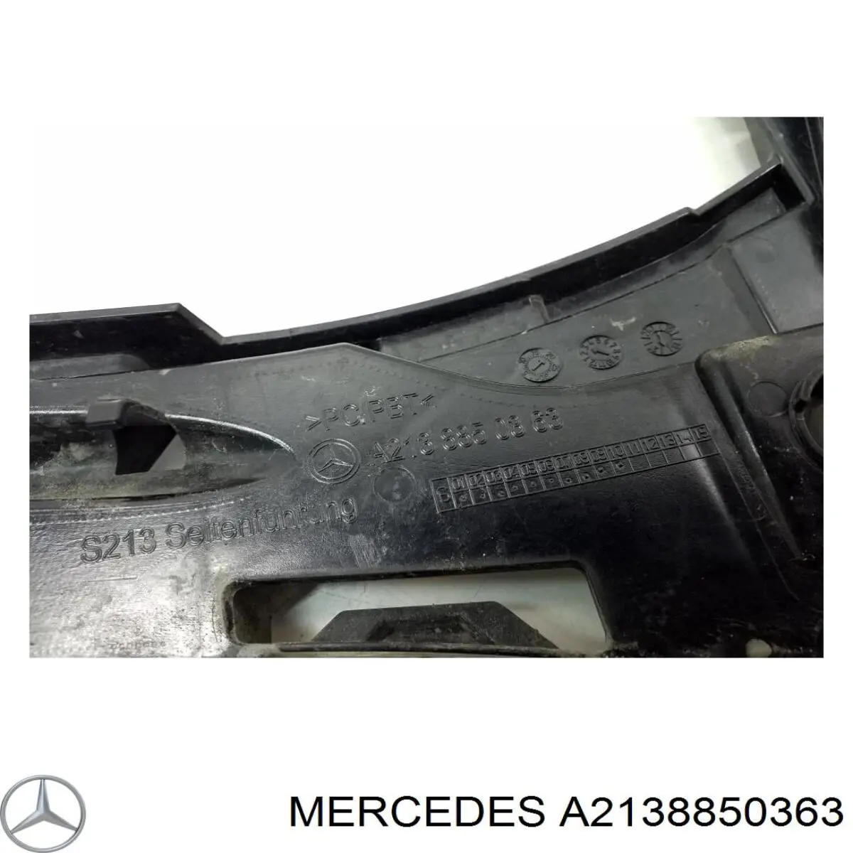 Compre A2138850363 Mercedes Guia esquerda do pára-choque traseiro