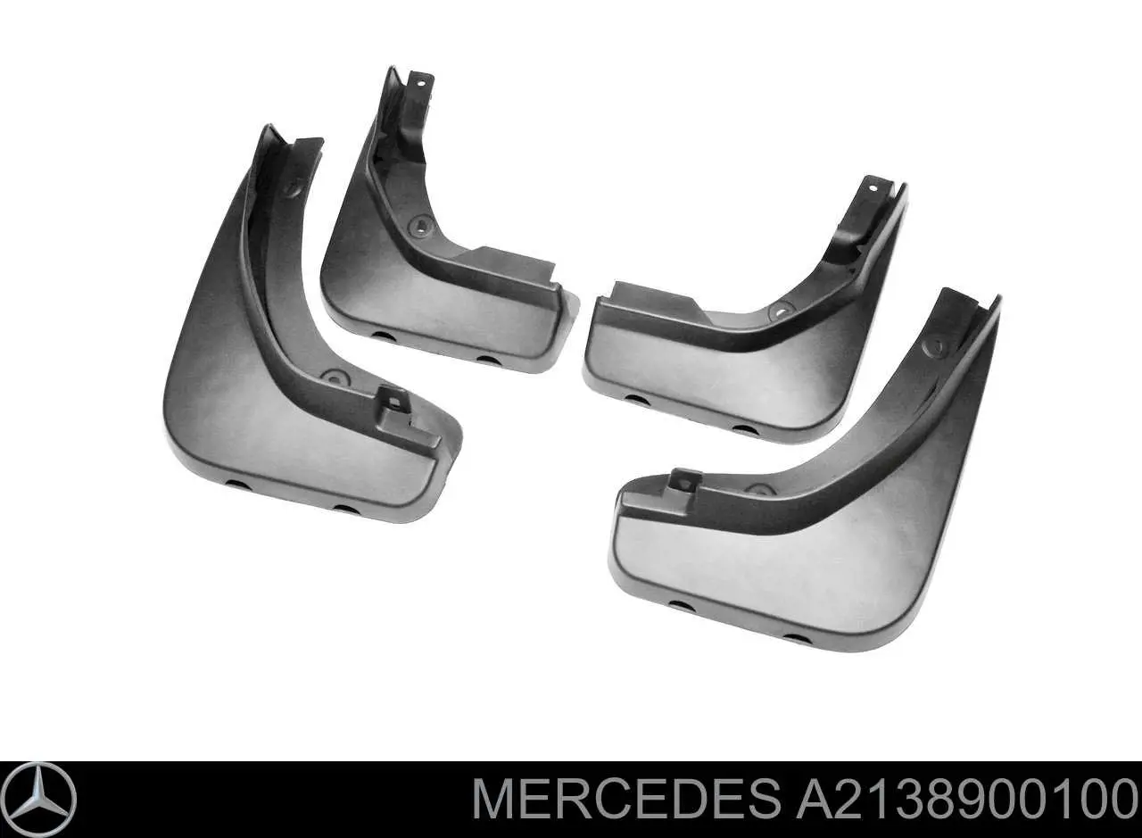 Protetores de lama dianteiros, kit para Mercedes E  S213