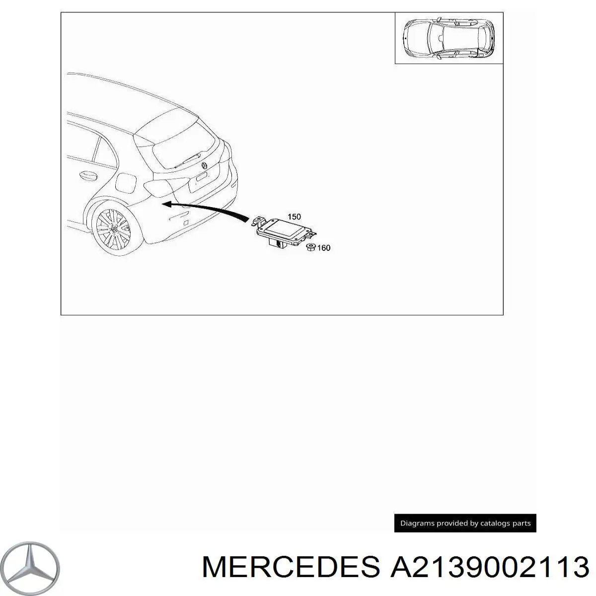  Mercedes A2139002113 preço, a partir de 195,16 USD