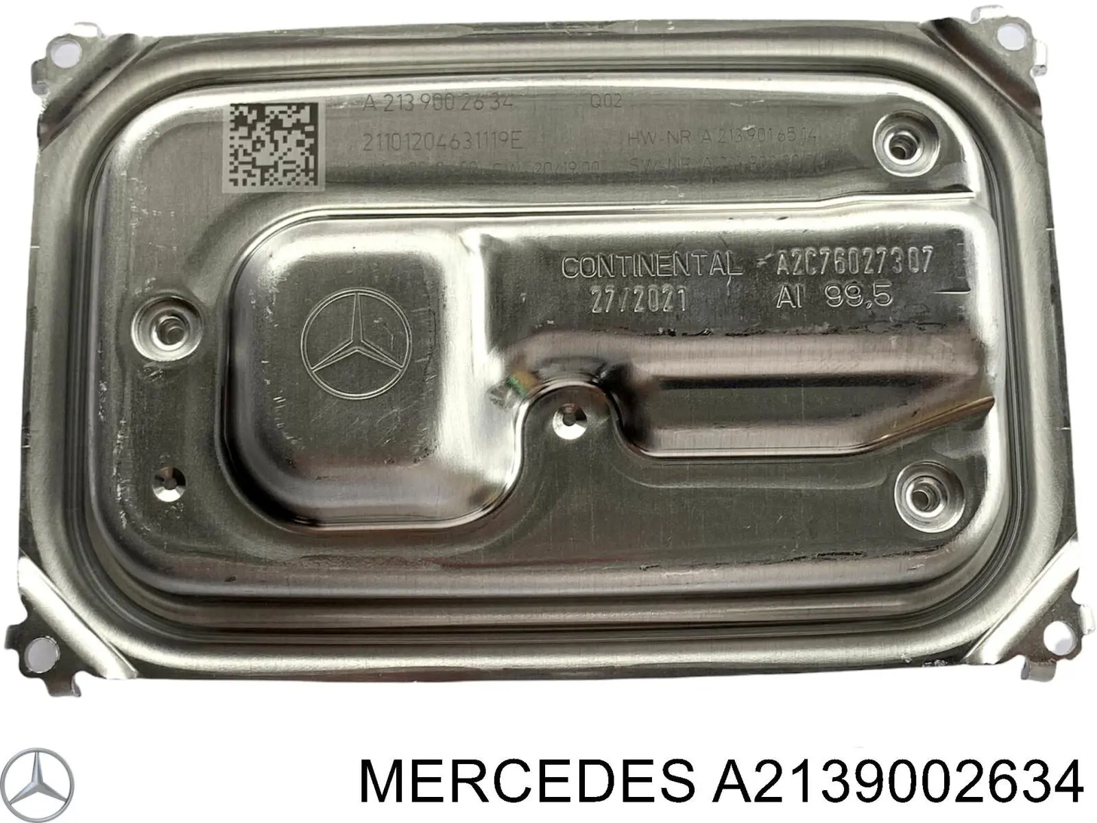 A2139002634 Mercedes Módulo de direção (Centralina eletrônica) das luzes