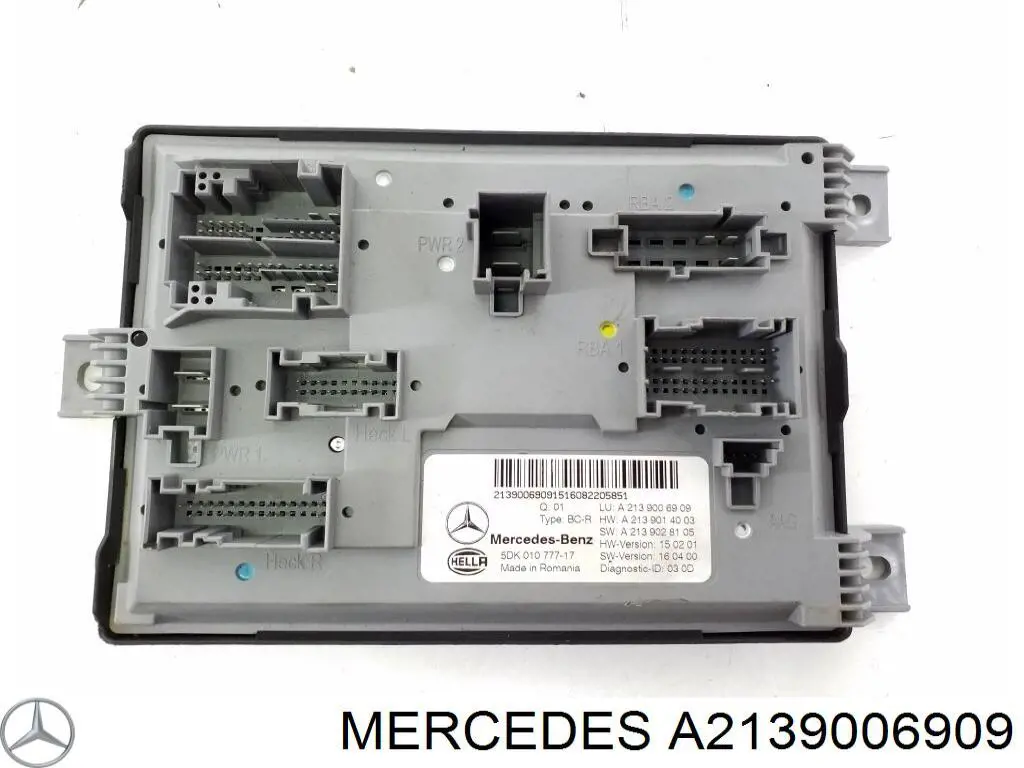 A2139006909 Mercedes Unidade de controlo de sinais SAM