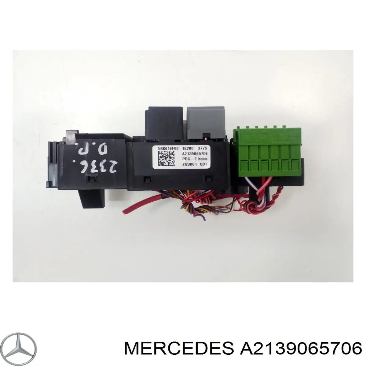 A2139065706 Mercedes Unidade de dispositivos de segurança