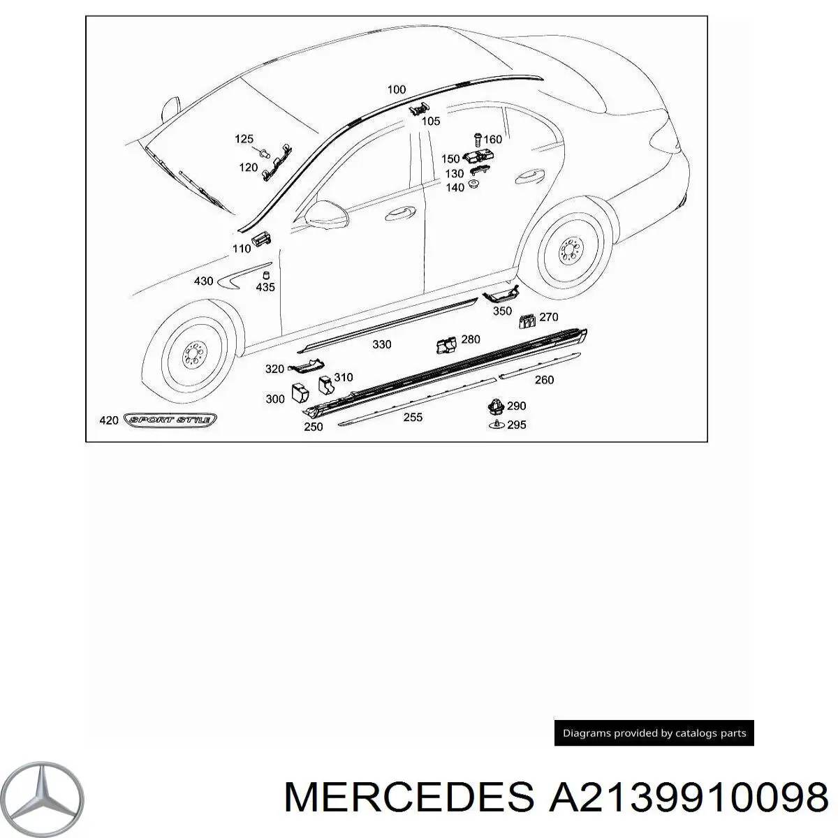 A2139910098 Mercedes 