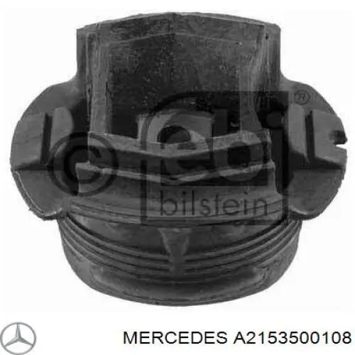 A2153500108 Mercedes Bloco silencioso de viga traseira (de plataforma veicular)