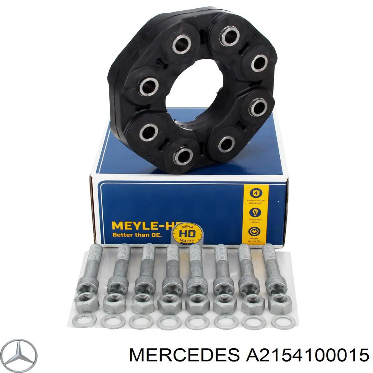 Compre A2154100015 Mercedes Acoplamento elástico dianteiro/traseiro do veio de transmissão