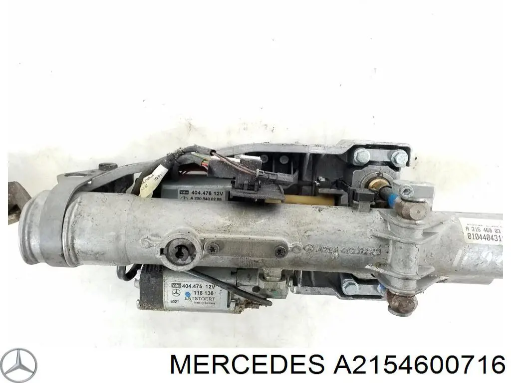 A2154600716 Mercedes Coluna da direção
