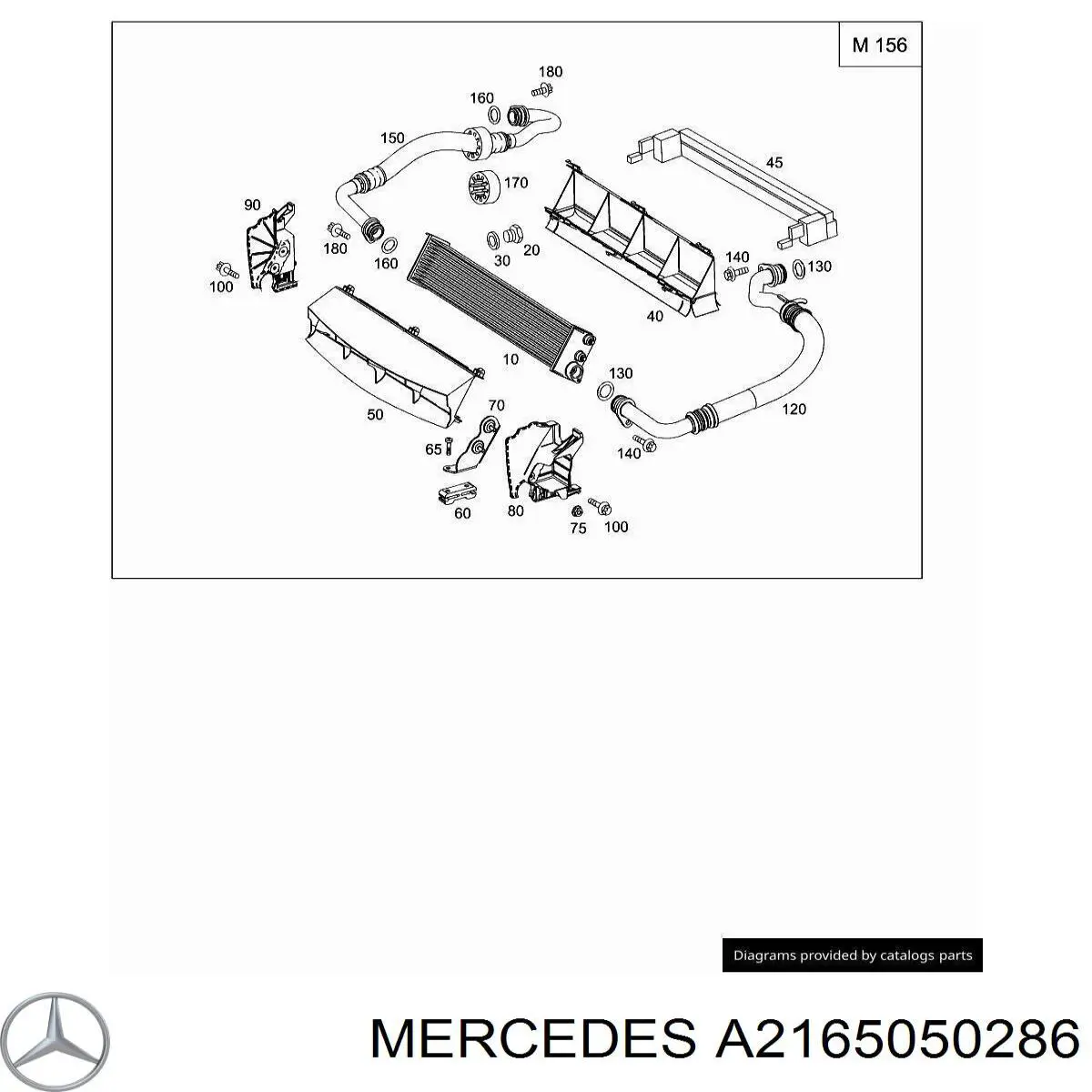 A2165050286 Mercedes 