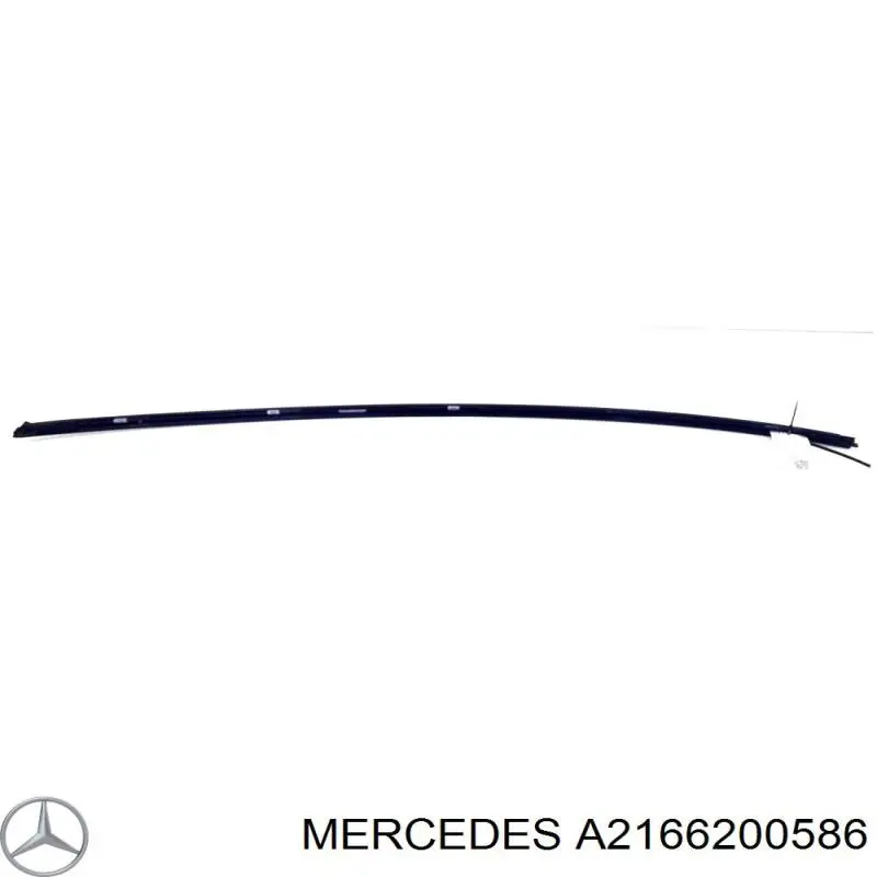 Reforçador do pára-choque dianteiro Mercedes S  C216