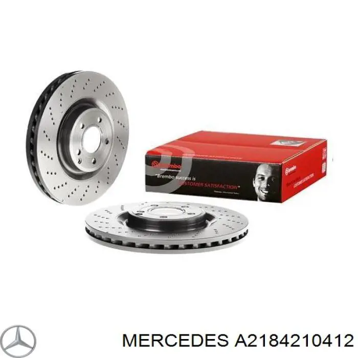Disco do freio dianteiro Mercedes A2184210412 preço, a partir de 147,57 USD