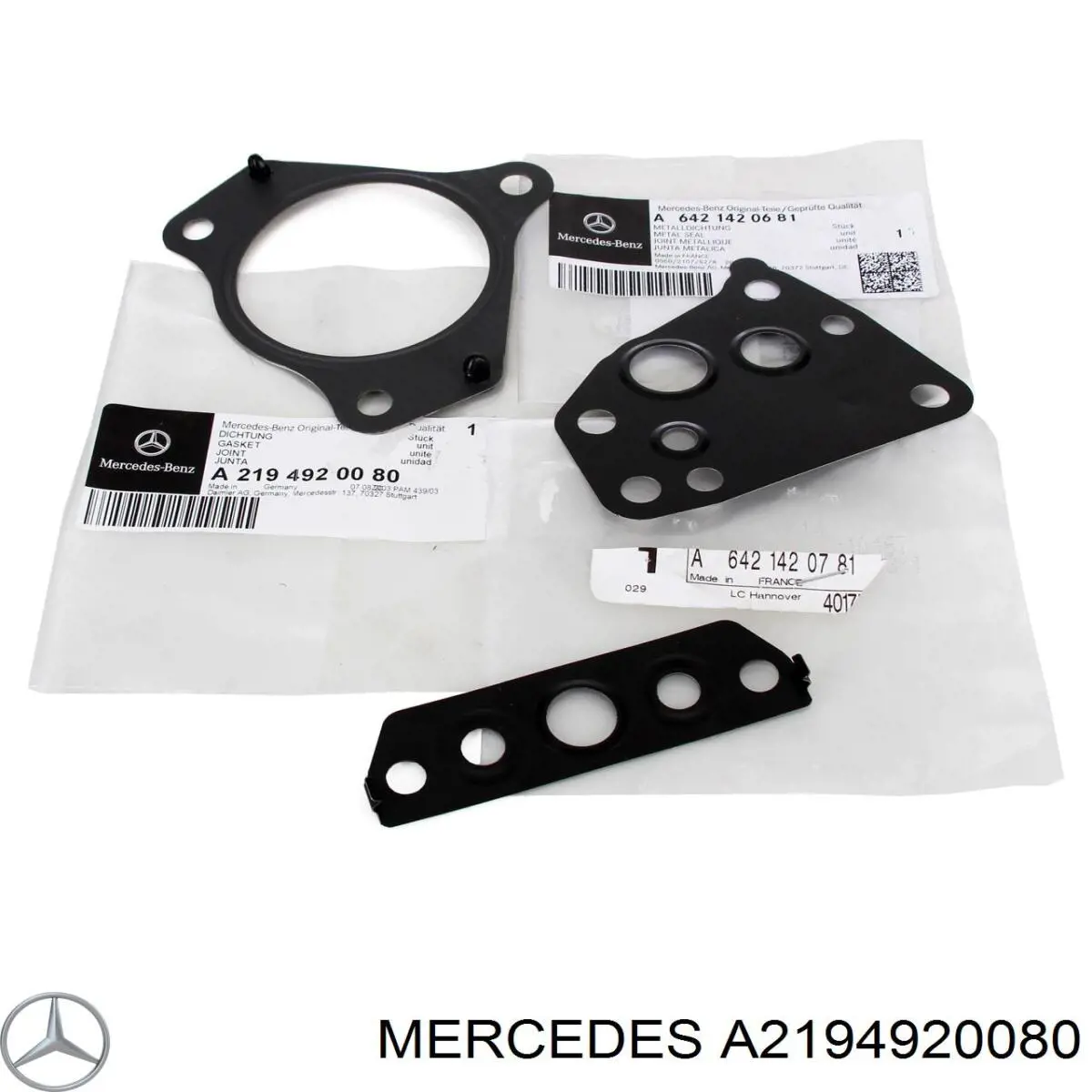 Vedante de turbina dos gases de escape, escape Mercedes A2194920080 preço, a partir de 8,47 USD