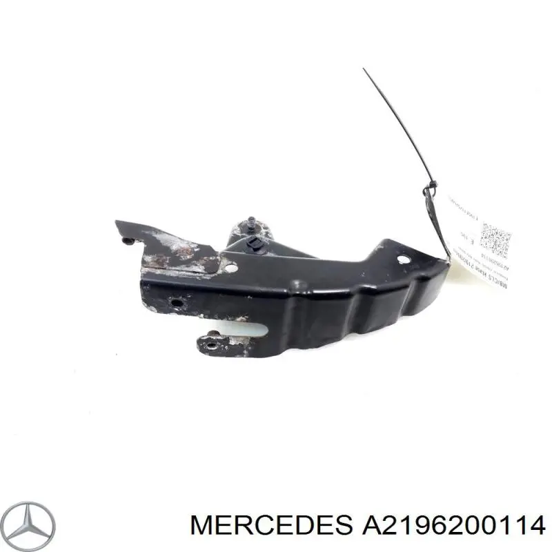 A2196200114 Mercedes Consola (adaptador) de fixação da luz dianteira esquerda