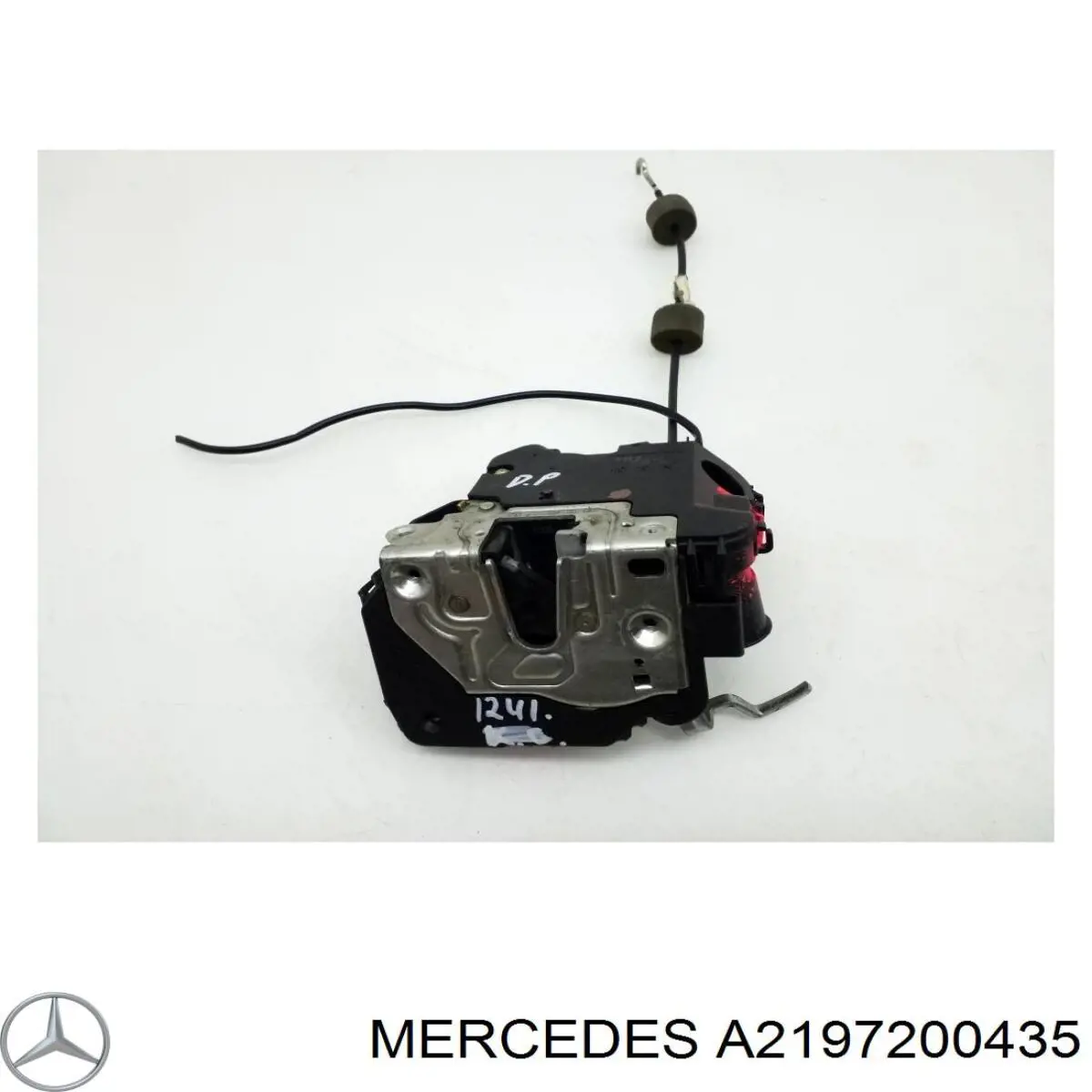 2197200435 Mercedes Fecho da porta dianteira direita