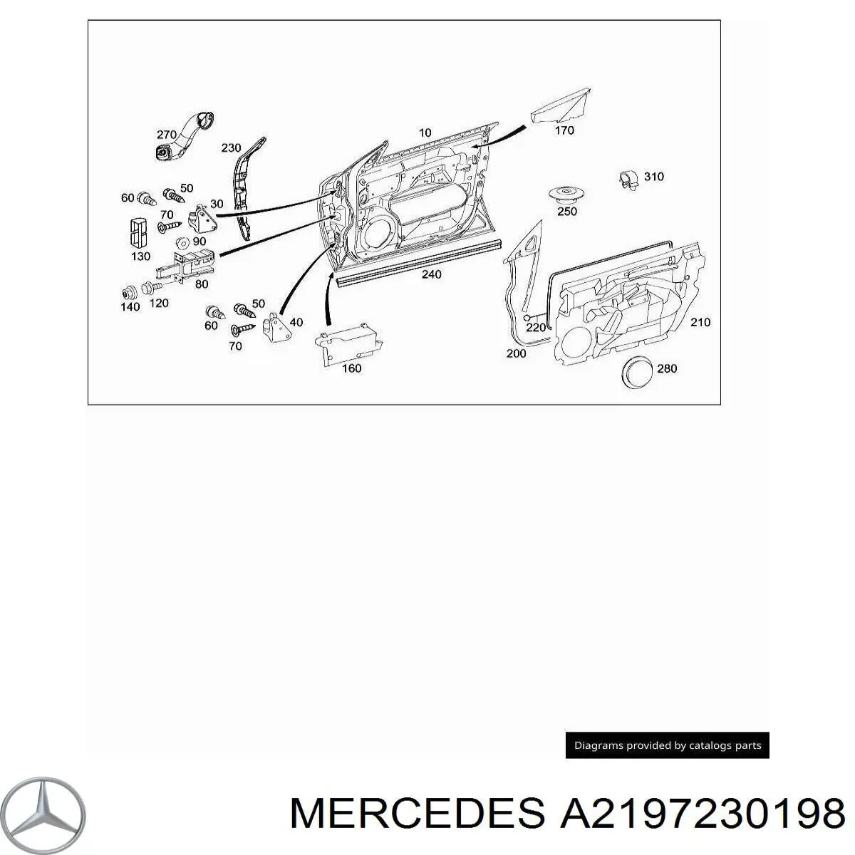 A2197230198 Mercedes 