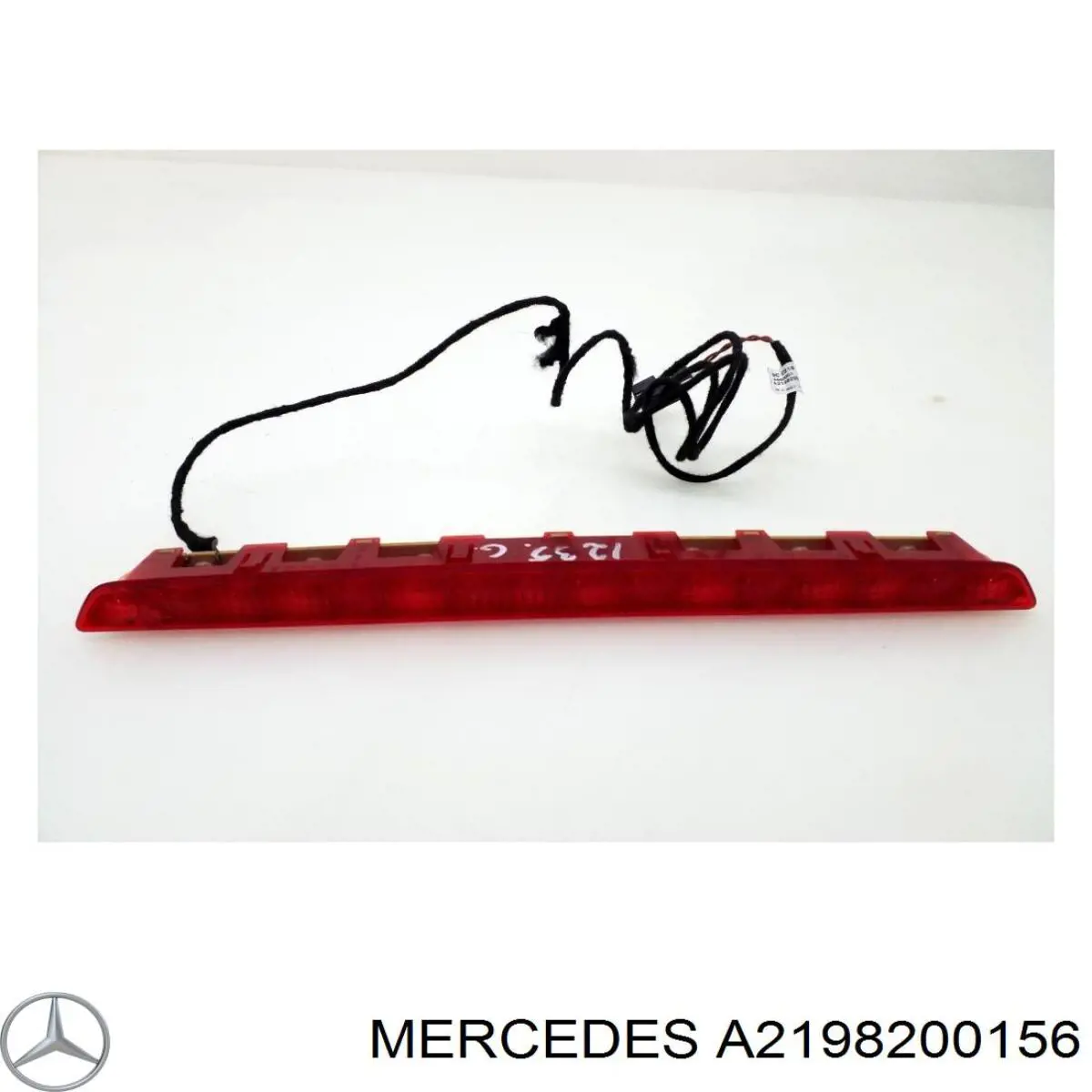 A2198200156 Mercedes Sinal de parada traseiro adicional