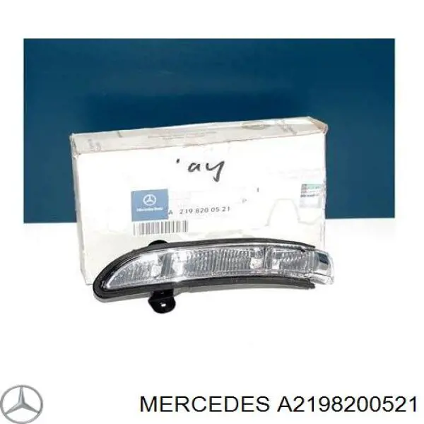 Pisca-pisca de espelho esquerdo Mercedes A2198200521 preço, a partir de 68,45 USD