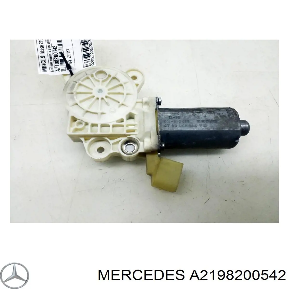 Motor de acionamento de vidro da porta dianteira esquerda Mercedes A2198200542 preço, a partir de 63,10 USD