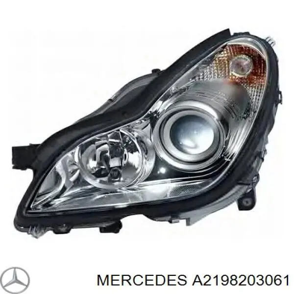 Luz direita Mercedes A2198203061 preço, a partir de 2207,73 USD