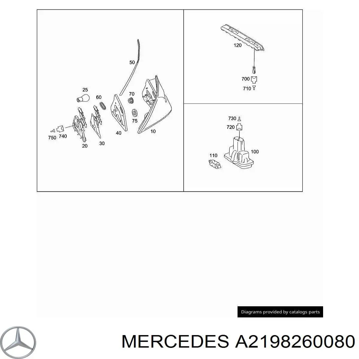 A2198260080 Mercedes 