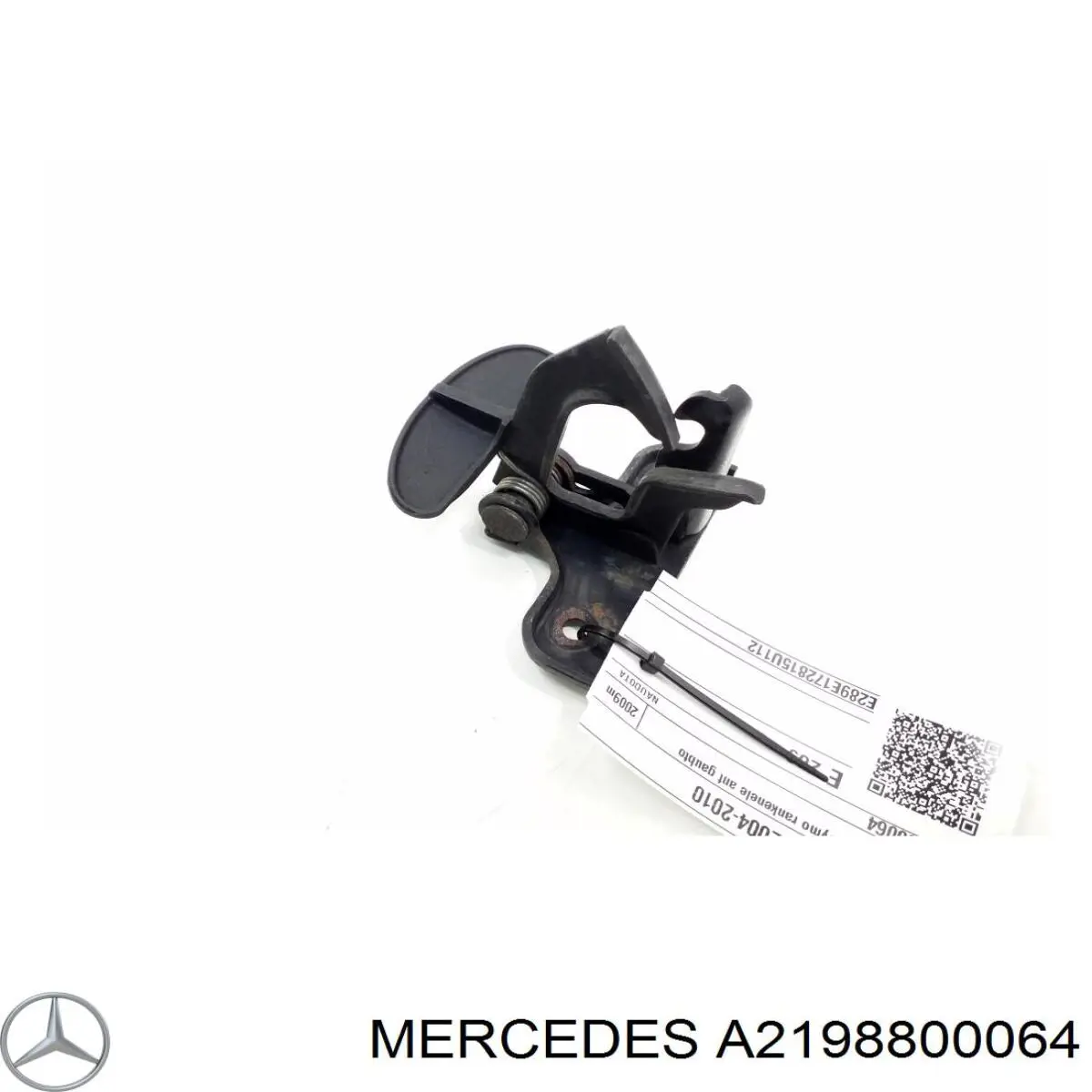 A2198800064 Mercedes Viga con gancho do fecho da capota