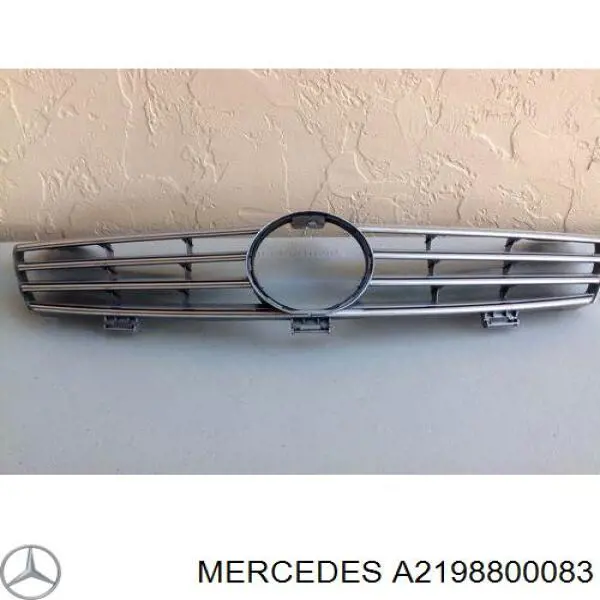 A2198800083 Mercedes Grelha do radiador