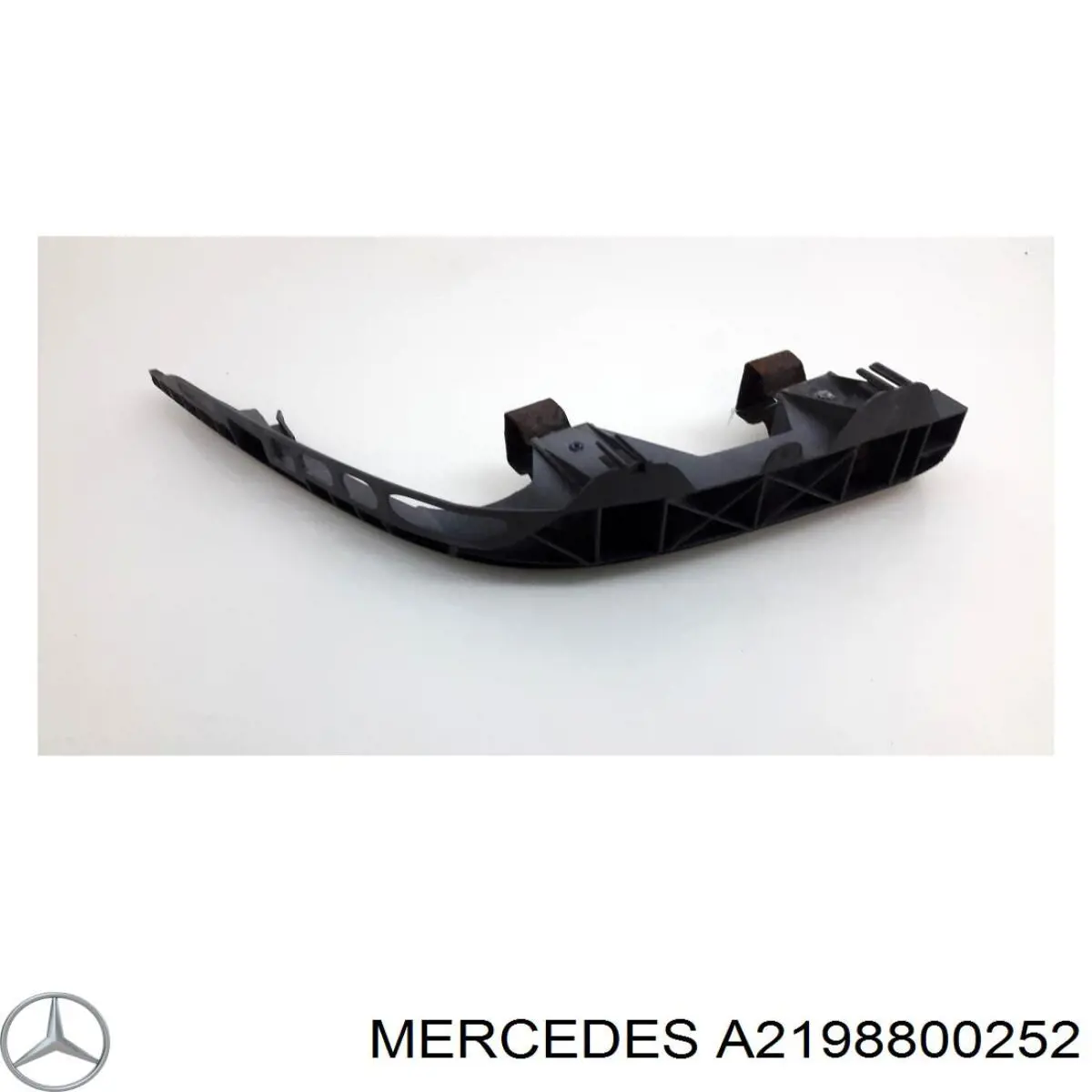 A2198800252 Mercedes Consola direita do pára-choque traseiro