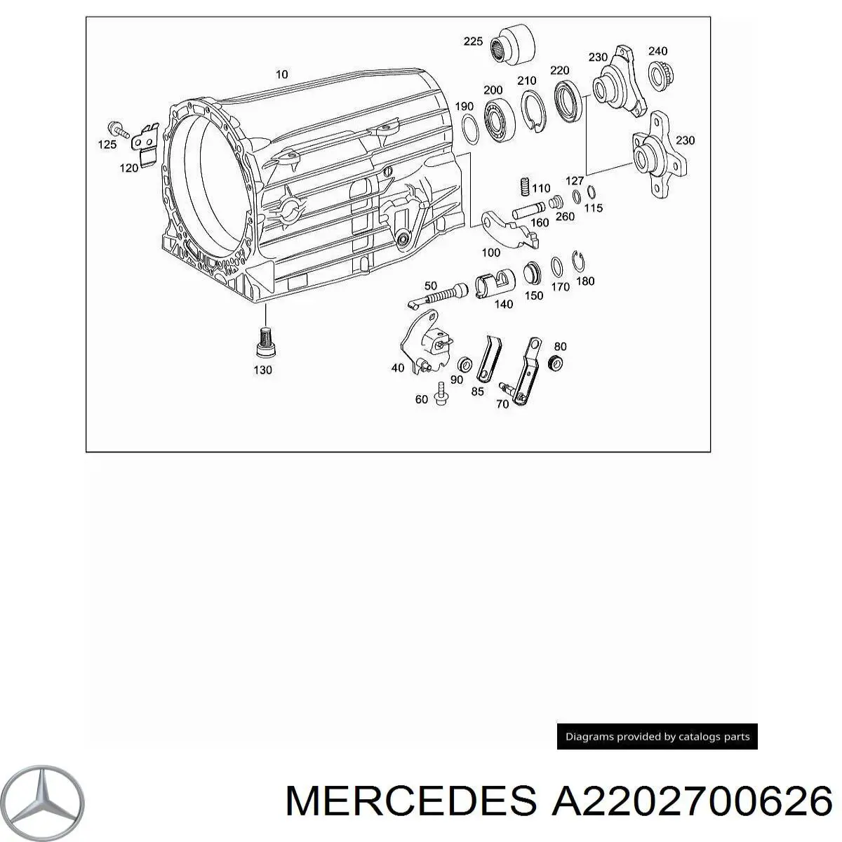 A2202700626 Mercedes 