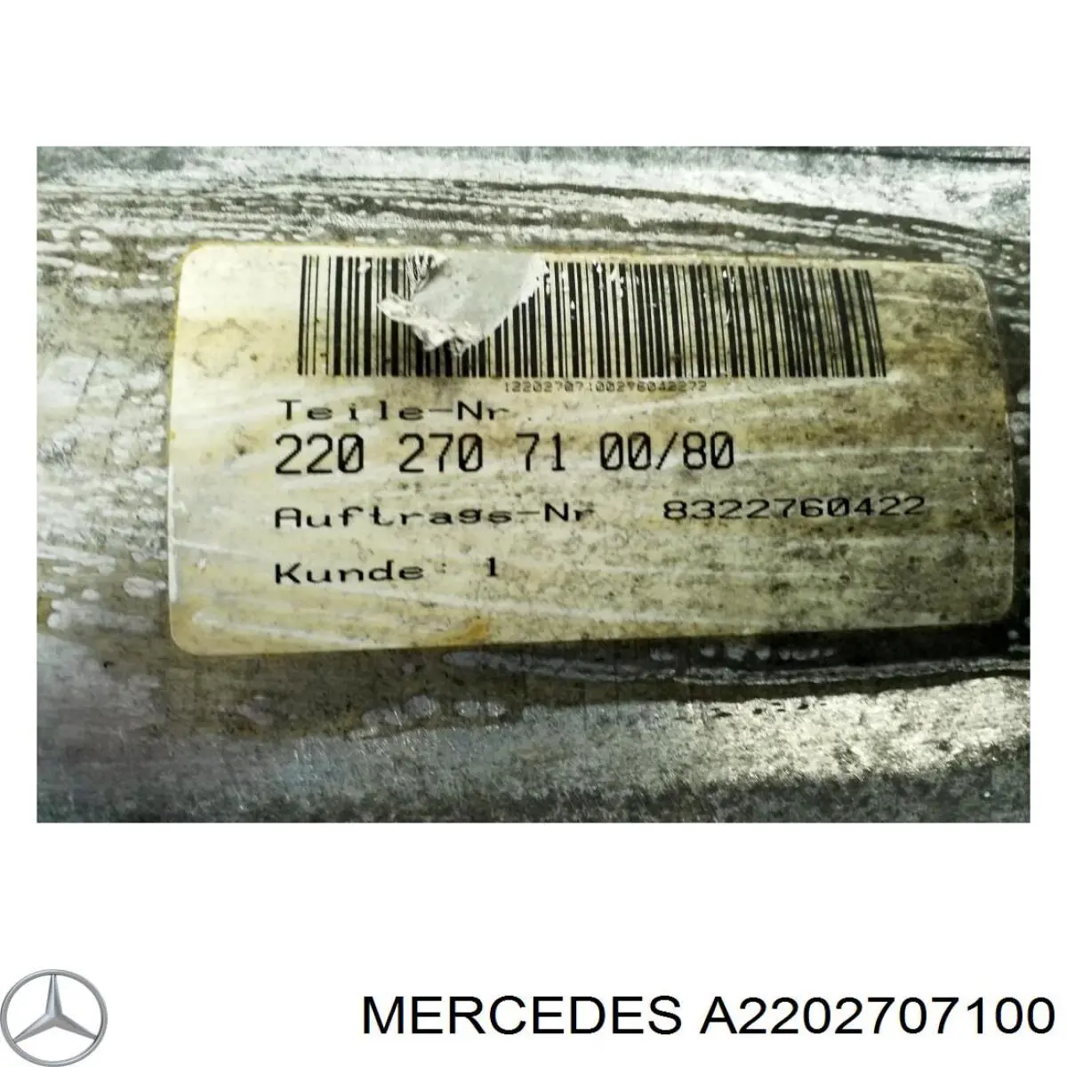 Compre 2202707100 Mercedes Caixa Automática de Mudança montada