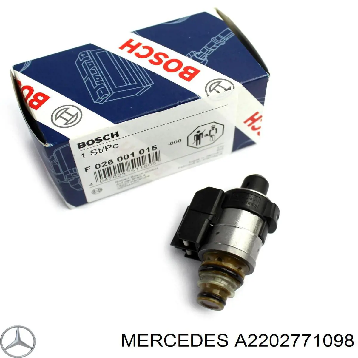 A2202771098 Mercedes Solenoide da Caixa Automática de Mudança