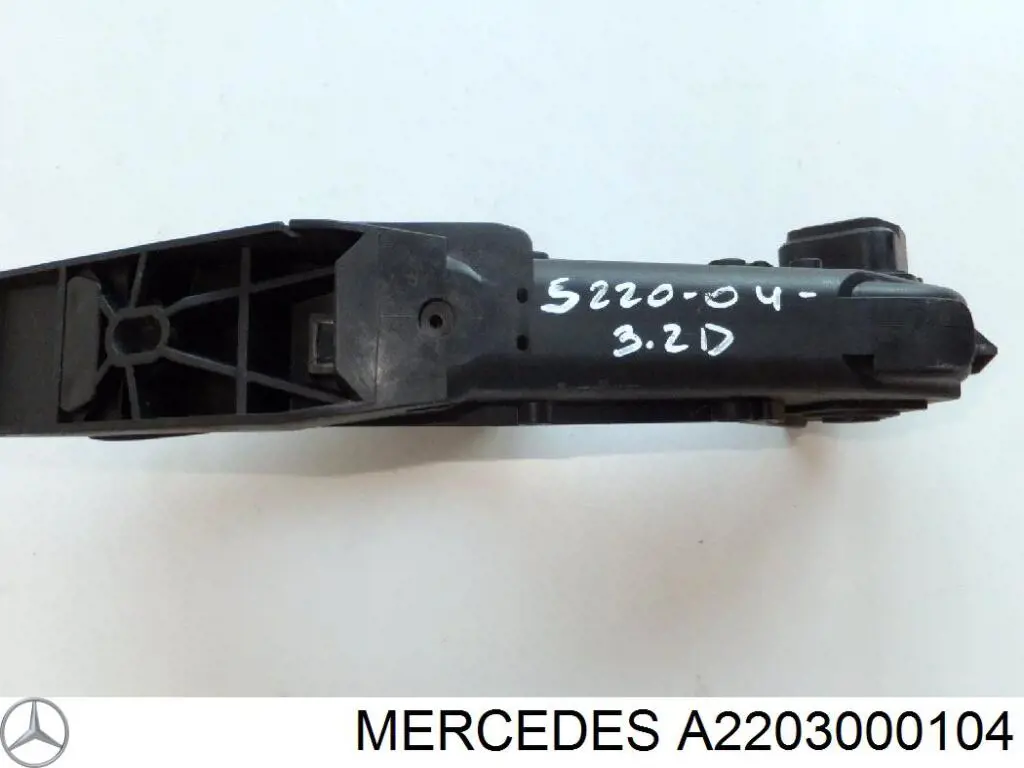 A2203000104 Mercedes Pedal de gás (de acelerador)