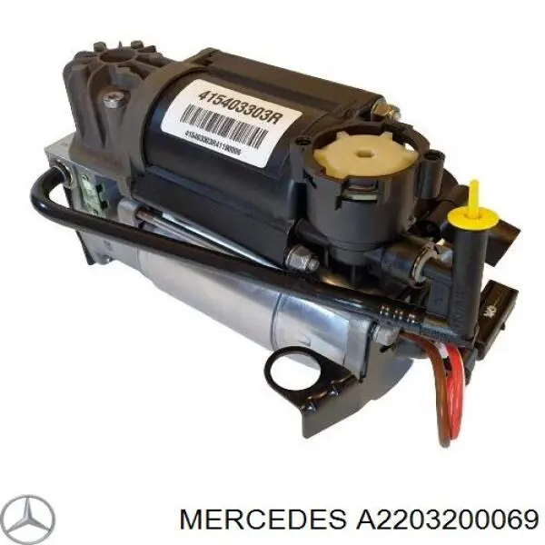Compre A2203200069 Mercedes Filtro de ar do compressor de bombeio (de amortecedores)