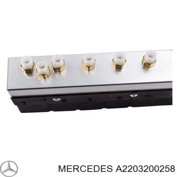 Unidade de válvulas de suspensão regulada 30698011 AND