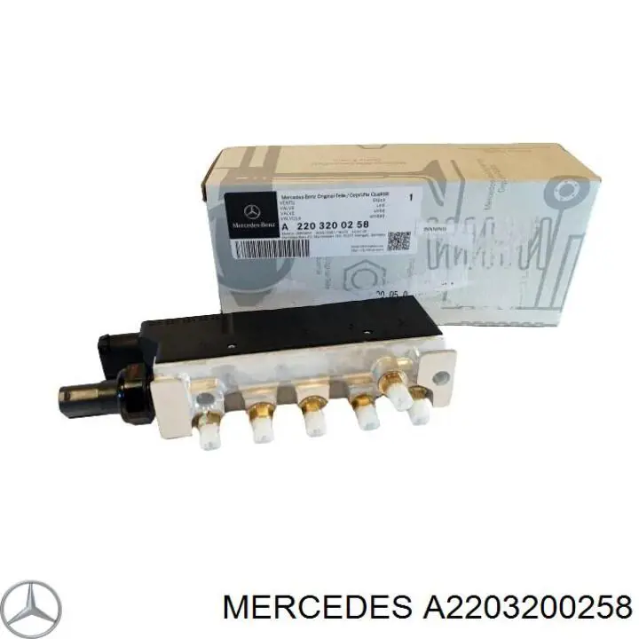 Unidade de válvulas de suspensão regulada AND 30698011