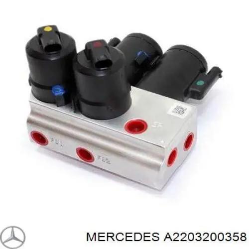 Unidade de válvulas de suspensão regulada dianteira Mercedes A2203200358 preço, a partir de 699,58 USD