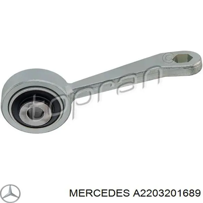 Montante esquerdo de estabilizador dianteiro Mercedes A2203201689 preço, a partir de 42,55 USD