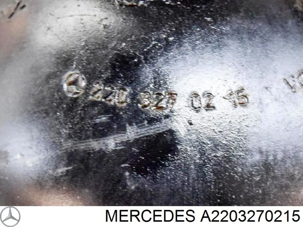 Compre A2203270215 Mercedes Tanque de recepção do sistema pneumático