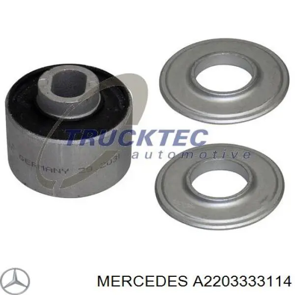 Compre A2203333114 Mercedes Bloco silencioso dianteiro do braço oscilante inferior