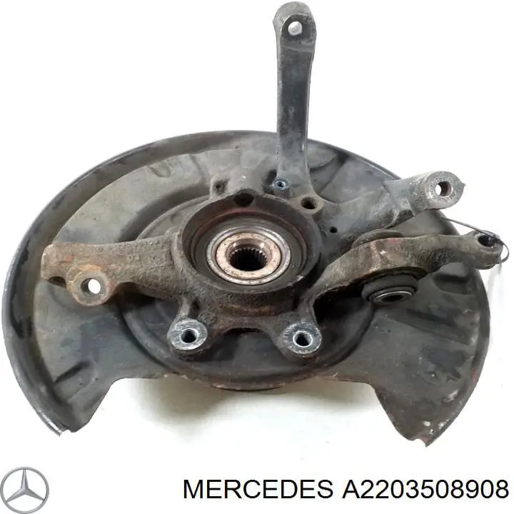 Compre A2203508908 Mercedes Pino moente (extremidade do eixo) traseiro esquerdo
