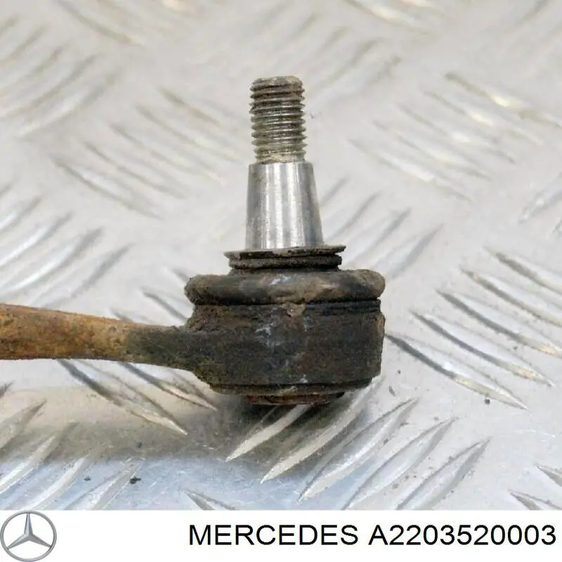 A2203520003 Mercedes Barra transversal de suspensão traseira