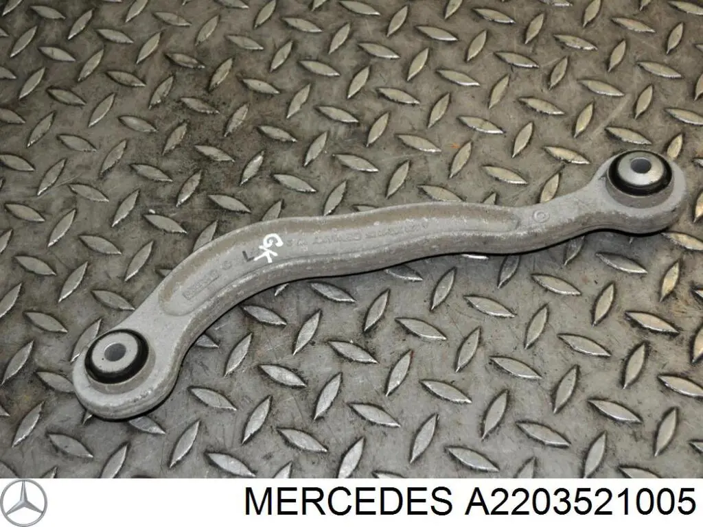 Compre 2203521005 Mercedes Braço oscilante superior esquerdo de suspensão traseira