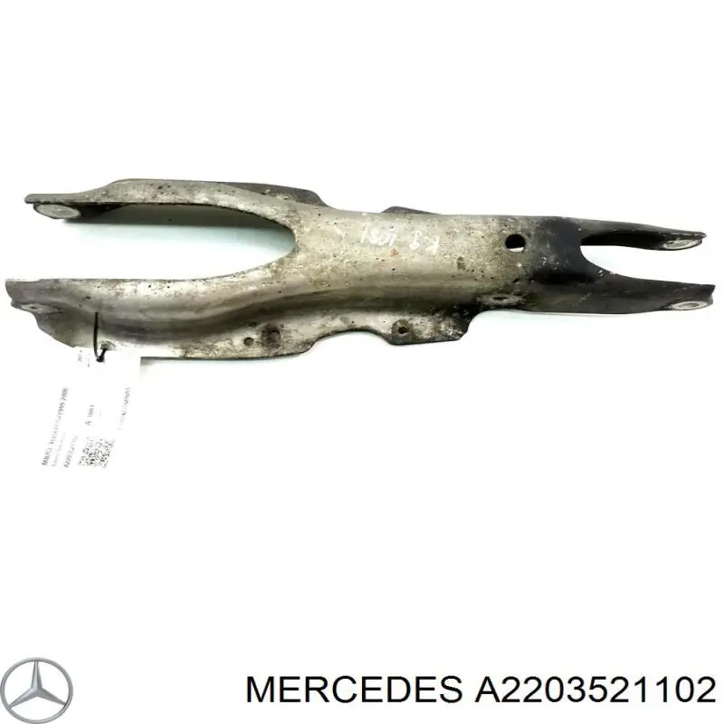 A2203521102 Mercedes Braço oscilante inferior esquerdo/direito de suspensão dianteira